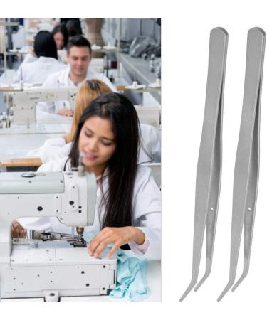 HEEPDD 5-Pack Stainless Steel Curved & Straight Tweezers for Eyelash Extensions | Precision Pointed Tips | International Shipping Available - Buy Online on SooperMarket.com