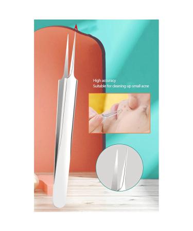Acne Clips Set - 3-Part Cell Clip Pinchette & Blackhead Remover Tool for Beauty Salon & Home Use - Silver - Buy Online on SooperMarket.com
