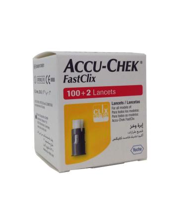 Accu-Chek Fastclix Lancets - 100+2 (17 6) Personal Healthcare / Health Care