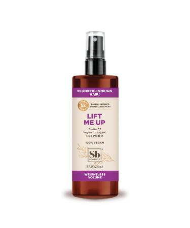 Soapbox Lift Me Up Volumizing Hair Treatment Lightweight Volumizing Hair Spray with Biotin Natural Volume Spray for Hair Sulfate Free Silicone Free Color Safe and Vegan Hair Products 8 Ounces