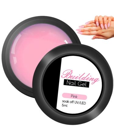 FACYNDE solid extension nail gel solid assembly gel for nails Solid Sculpture Builder Gel Nail Art Modeling Gel Solid Nail Building Gel Nail Diy #03 Transparent Powder Color
