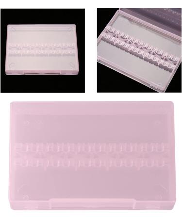 14 Holes Professional Nail Art Polishing Grinding Drill Bit Holder Storage Box (Pink) - Buy Online on SooperMarket.com
