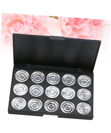 Healvian 2pcs 15 Empty Cosmetic Case Empty Eyeshadow Case Empty Makeup Travel Makeup Case Eyeshadow Palette 1 count (Pack of 1) Silverx2pcs - Buy Online on SooperMarket.com
