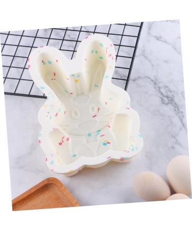 Easter Egg Silicone Mold Rabbit Fondant Molds Tapas De Ajustables Molds for Resin Easter Fondant Silicone Body Wash Scrubber Homemade Cookies DIY Silica Gel Cheese Dessert 19X13X3CM - Buy Online on SooperMarket.com