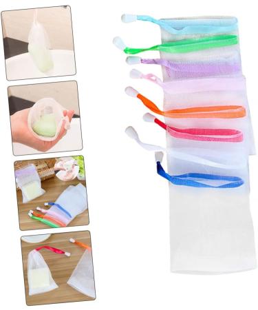PLAFOPE 10pcs Soap Foaming Net Bar Soap Saver Pouch Soap Pouch Soap for Soap Bars Foam Net 15X9cm As Shown - Buy Online on SooperMarket.com