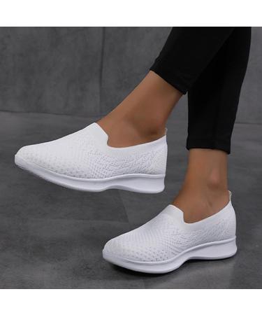 Breathable Green Shoes for Women | Health Footbed Sneakers | Waterproof Slip-On & Running Shoes - Size 38 EU - Buy Online on SooperMarket.com
