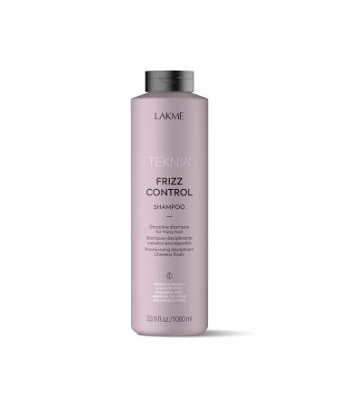 Lakme Teknia Frizz Control Shampoo | Discipline Shampoo for Frizzy Hair | Vegan Sulfate-free Paraben-free (1000 ml) 1 l (Pack of 1)