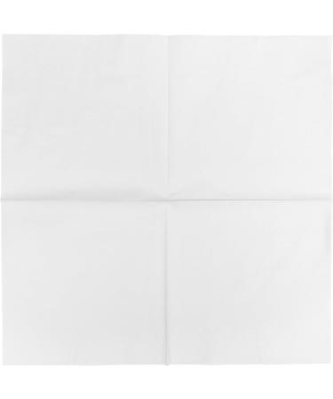 HEKU 100 White Napkins - 3-Layer 33x33cm | Highly Absorbent & Stylish | Perfect for Events & Gastronomy | Practical 5-Pack - Buy Online on SooperMarket.com