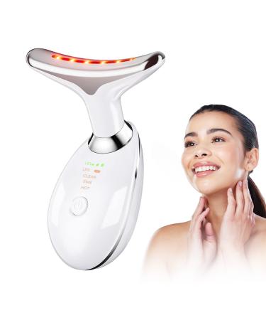 ATOMTA Face Massager Microcurrent Face Lift Device with 3 Modes Anti-Wrinkle Face Lifting Device High Frequency Vibration Skin Tightening Machine (White)