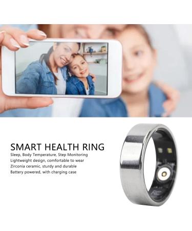 Health Tracker Ring Lightweight Smart Sleep Quality Detection Health Ring for Daily Use (17)(20 20) Size 19 Applicable Finger Circumference: Approx. Size 19 Applicable Finger Circumference: Approx. - Buy Online on SooperMarket.com