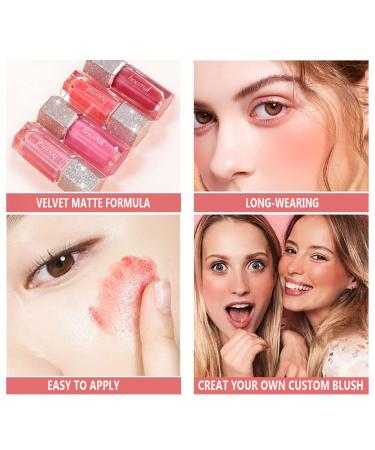Milk Pink Soft Cream Blush Stick: Long-Wearing Liquid Blush for Cheeks, Eyes, and Lips. Natural-Looking Blend Gift for Her - Buy Online on SooperMarket.com