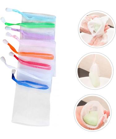 PLAFOPE 10pcs Soap Foaming Net Bar Soap Saver Pouch Soap Pouch Soap for Soap Bars Foam Net 15X9cm As Shown - Buy Online on SooperMarket.com
