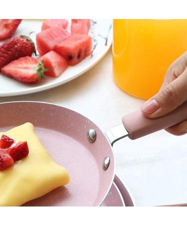 DELURA 6 Frying Pan Kitchen Induction Cookware Frying Pan Dishwasher Safe (Size : 18.5 * 18.5 * 5cm) 18.5*18.5*5cm - Buy Online on SooperMarket.com