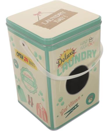 Alipis 2pcs Laundry Detergent Storage Box Washing Powder Bucket Whole Grains Plastic 22.30X15.20X15.20CMx2pcs As Shownx2pcs - Buy Online on SooperMarket.com