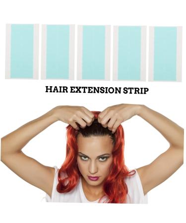 5 Sheets Double-Sided Tape - Waterproof Adhesive Stickers for Hair Extensions Wigs and Nails - 2x0.5cm - International Shipping - Buy Online on SooperMarket.com