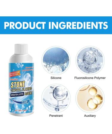 Stone Stain Remover Cleaner Stone Crystal Plating Agent Marble Stone Cleaner Polishes Marble Cleaner Stain Remover All Purpose Cleaner For Marble (2PC) 1.00 g (Pack of 1) - Buy Online on SooperMarket.com