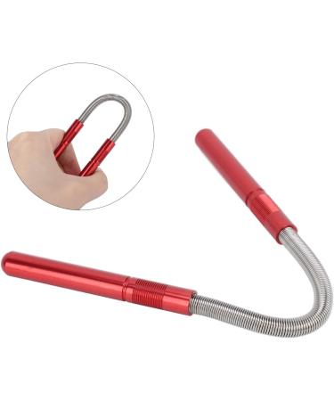 Stainless Steel Facial Hair Remover Spring - Effective Epilator for Upper Lip and Eyebrow Threading - Red - Buy Online on SooperMarket.com