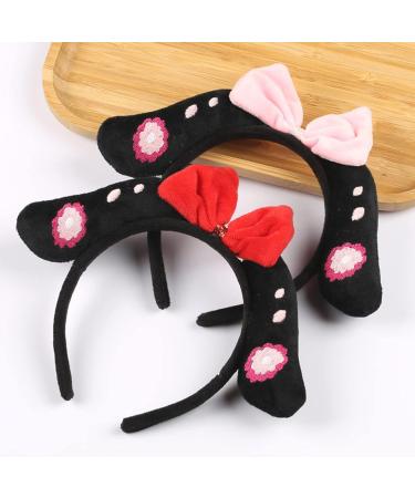 JSGHGDF Ancient Chinese HeadBand Hair Hoop Chinese Style Headband Chinese Girl for Hair Accessories Flat Red - Buy Online on SooperMarket.com