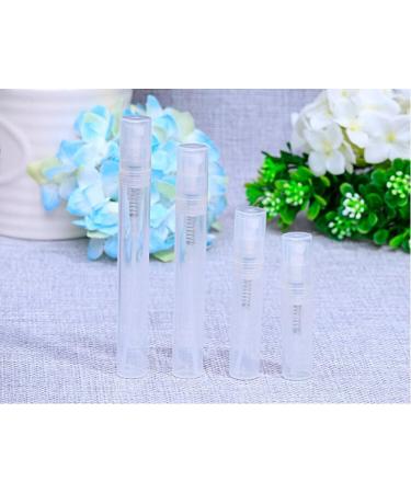 10Pcs Clear Glass Spray Bottles - 3ml/5ml/10ml Perfume Atomizer - Ideal for Beauty & Travel - Buy Online on SooperMarket.com