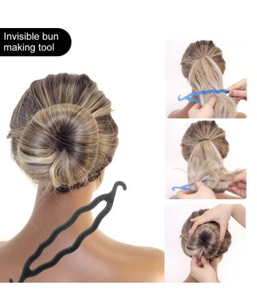 NAIHOD 2 Sets Tail Hair Tool - DIY Hair Loop Styling Set for French Braiding and Ponytails - Buy Online on SooperMarket.com