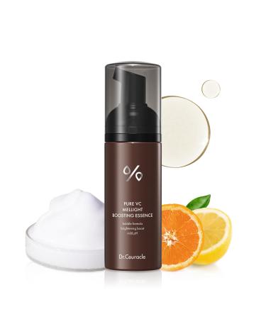 leegeehaam Dr.Ceuracle Pure Vitamin C Mellight Boosting Essence - Glow Skin Booster Bubble Ampoule 21.2% Vitamin C Complex Improves Skin Tone Refreshes and Energizes Tired Skin Korean Skin Care
