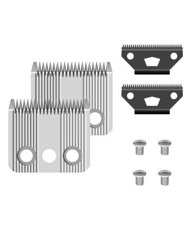 AUDOC Star Blade replacement blade compatible with the lawn mower Moser 1400 made of stainless steel 0.7 - 3 mm 2 pieces 1400 cm
