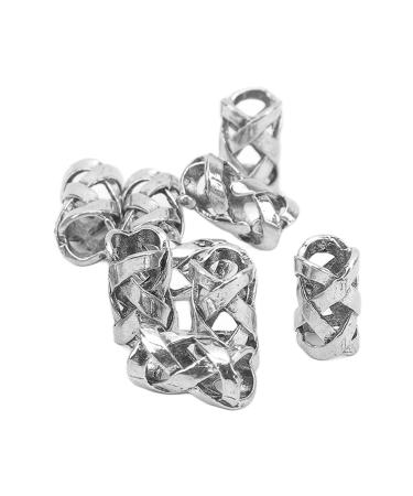 20pcs Vintage Hair Beads Accessories - Smooth Surface Beard Beads for Women | Free Styling & Wide Use - Buy Online on SooperMarket.com