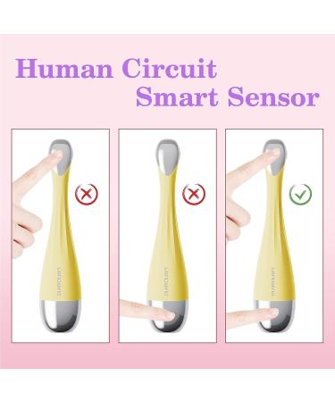 LANDWIND Eye & Face Massage Wand Electric | Heat, Vibration & Smart Anti Aging/Dark Circles Technology - Buy Online on SooperMarket.com