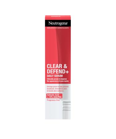 Neutrogena Clear and Defend plus Serum 30 ml (Pack of 1) 30 ml (Pack of 1) Serum