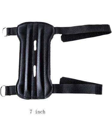 Nachvorn Leather Archery Arm Guard with Three Adjustable Straps - 8.6inch - Buy Online on SooperMarket.com