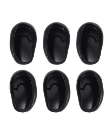 Beavorty 6PCS Hair Styling Ear Protectors Silicone Hair Dye Hair Coloring Shield for Salon Styling