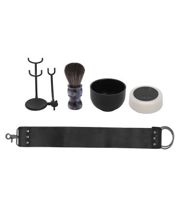 Men's Grooming Tool Set | Elegant Beard Care Kit with Brush Soap Lather Bowl & Easy to Clean Stand | Perfect for Travel - Buy Online on SooperMarket.com