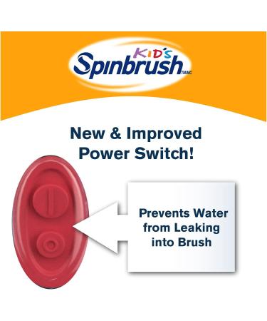 Spinbrush Kids CLEAN & CLEAR Electric Toothbrush Soft Bristles Duracell Batteries Included - Buy Online on SooperMarket.com