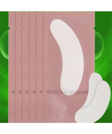 100 Pairs Lint-Free Pink Eye Gel Patches for Eyelash Extensions - Under Eye Pads for Lash Extension, Eye Mask Beauty Tool - Buy Online on SooperMarket.com