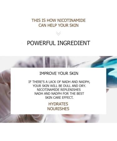 VENZEN Niacinamide Advanced Hydrating Brightening Natural Clears Pores Essence Moisturizing - Buy Online on SooperMarket.com