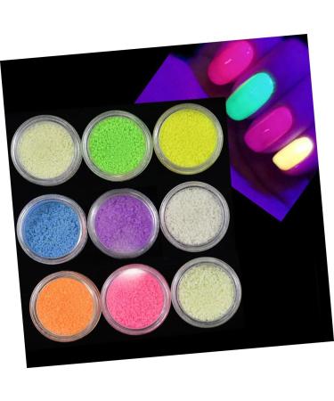 KOMBIUDA 2 Pack Sand Powder Bright Powder Fluorescent Powder Luminous Sand Ordinary Phosphor Powder Blue Siize 3 - Buy Online on SooperMarket.com