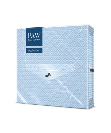 PAW - Napkins 3 -layer (33 x 33 cm) I 20 pieces I Perfect for children's birthdays parties communion and celebrate I paper napkins colorful with party motif I Special occasions ornaments - inspiration inspiration modern (light blue)