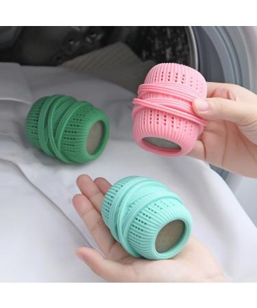 Washing Machine Laundry Ball Softener Ball Dispenser Fabric Softener Dispenser Laundry Balls Fabric Softener Ball Dispenser for Washer Washing Sponge Household Substitute - Buy Online on SooperMarket.com
