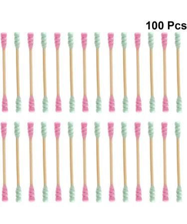 1000pcs Spiral Cotton Stick Swabs - Ideal for Cleaning & Personal Care | International Shipping Available - Buy Online on SooperMarket.com