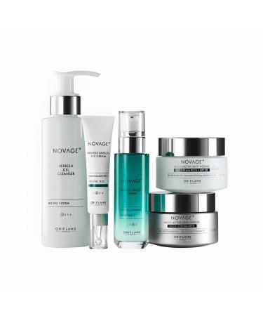 NovAge Wrinkle Smooth Anti Aging Skin Care Set Oriflame (SPF15)