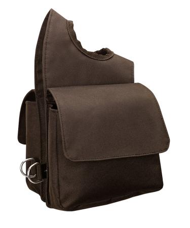 Weaver Leather Nylon Pommel Bag Brown