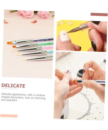 DOITOOL 3 Sets Nail Pen Household Nail Tools Portable Dotting Tools Dotting Accessory Pro Tools Polly Gel Portable Nail Tools Para U as Nail Supply 3d Gel Nail Gel Abs Painting Pen Painted - Buy Online on SooperMarket.com