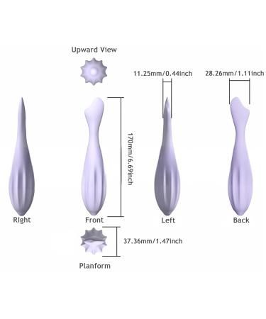 Shop Silicone Face Roller & Gua Sha Massager - Portable Skin Care Tools for Women | Washable Facial Massage Gift - Buy Online on SooperMarket.com