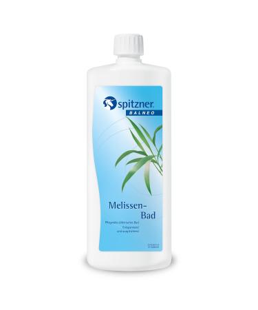 Spitzner Health Bath Lemon Balm 1000 ml Health-promoting bath additive with lemon balm extract | Calming and uplifting