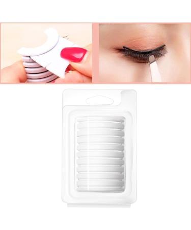 MERIGLARE 10 Pieces Self Glue Strips Glue False Lash Strips for All Strip Lashes Clear - Buy Online on SooperMarket.com