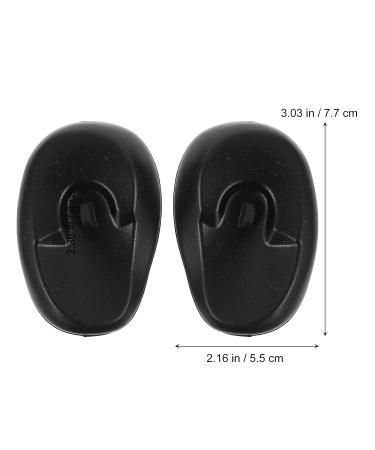 KALLORY 3pcs Waterproof Ear Shower Caps - Colorful Ear Covers for Shower 7.7X5.5X2CM - Buy Online on SooperMarket.com