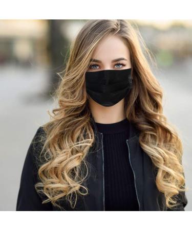 Buy 50 Pieces 3-Ply Disposable Face Masks with Elastic Bands - Fast International Shipping - Buy Online on SooperMarket.com