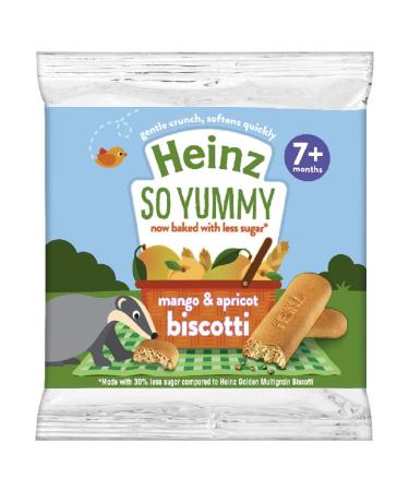 Heinz So Yummy Mango & Apricot Biscotti 7+ Months 60 g