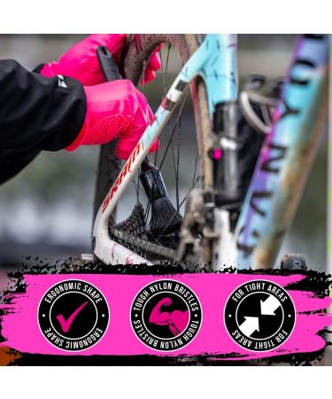 Muc Off Drivetrain Detailing Brush - Easy Grip Handle, Durable Nylon Bristles| Shop Now - Buy Online on SooperMarket.com