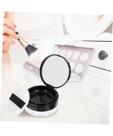 Mikinona Cosmetic Case with Powder Puff Make up Containers Puff Case Cosmetic Cases for Traveling Blusher - Buy Online on SooperMarket.com